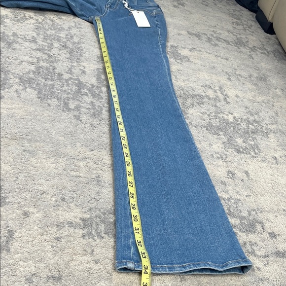 NWT Good American Corset Jean High Waist Duncan Blue Stretch Sz 4 27 - Picture 9 of 11